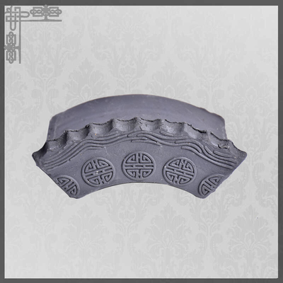 SGS Unglazed Chinese Temple Roof Tiles Ancient Chinese Roof Tiles