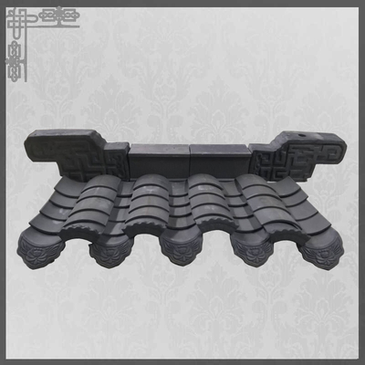 Buddhist Monastery Building Chinese Clay Roof Tiles Temple Roof Covering
