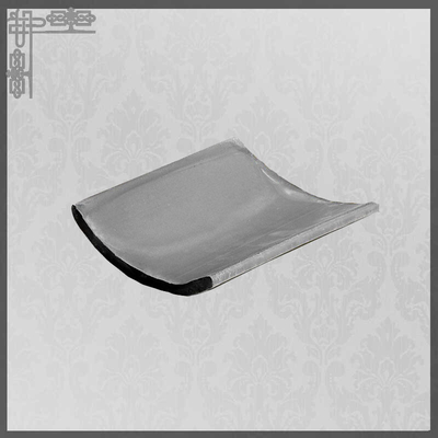 Drip Old Tiled Roof House 180mm Grey Unglazed Japanese Style Roof Tiles