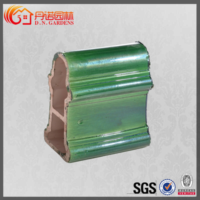 Pagoda Green Chinese Glazed Roof Tiles Buddhist Temple 220mm 200mm